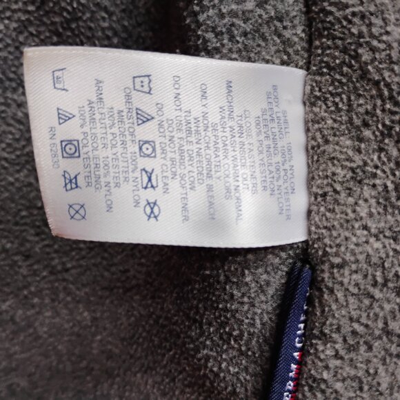 Lands' End Women's Red Fleeced Lined Thermal Jacket  18/20 XL - Picture 10 of 13